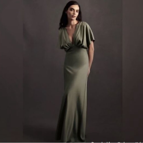 BHLDN - Leila - Satin Charmeuse Maxi - Picture 2 of 4